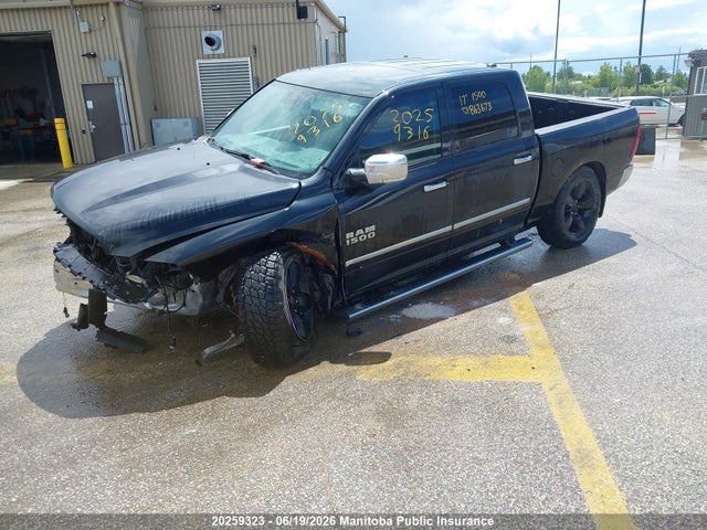 Aukcja sprzedaży 2017 Dodge Ram 1500 Big Horn Crew Cab, vin: 1C6RR7LT9HS863673, numer aukcji: 20259323