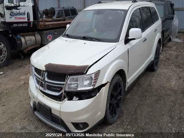 20259324 :رقم المزاد ، 3C4PDDFG3DT736647 vin ، 2013 Dodge Journey R/t مزاد بيع