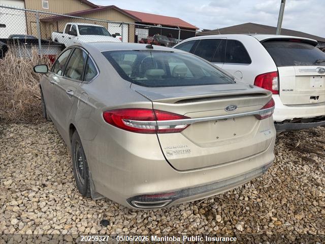 Aukcja sprzedaży 2017 Ford Fusion Titanium, vin: 3FA6P0D94HR297581, numer aukcji: 20259327