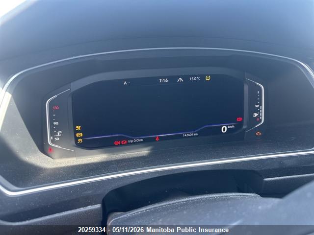 Aukcja sprzedaży 2022 Volkswagen Tiguan Comfort R-line 2.0 Tsi, vin: 3VV8B7AX1NM043401, numer aukcji: 20259334