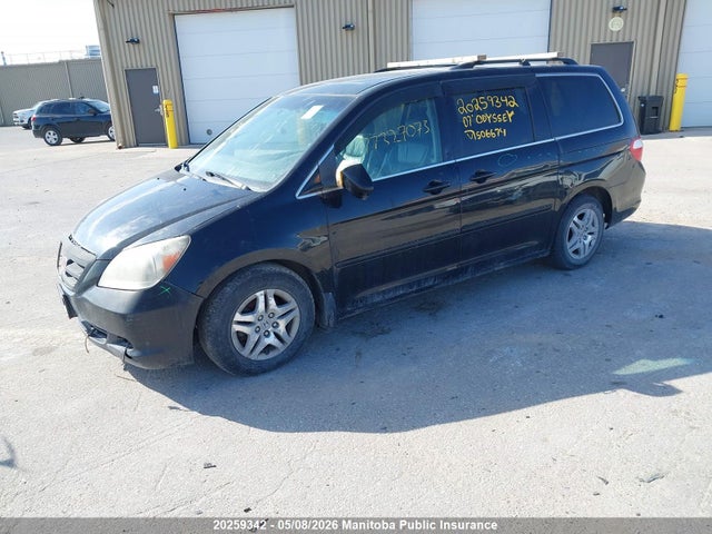 Продаж на аукціоні авто 2007 Honda Odyssey Ex-l, vin: 5FNRL38607B506674, номер лоту: 20259342