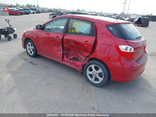 20259354 :رقم المزاد ، 2T1KU4EE9DC061996 vin ، 2013 Toyota Matrix مزاد بيع