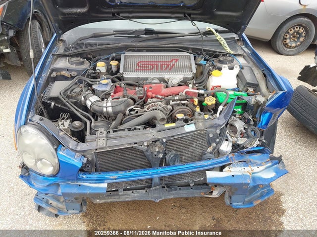 Aukcja sprzedaży 2000 Subaru Impreza Wrx Sti, vin: GDB003277, numer aukcji: 20259366
