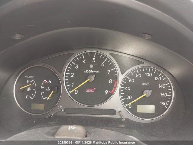 Aukcja sprzedaży 2000 Subaru Impreza Wrx Sti, vin: GDB003277, numer aukcji: 20259366