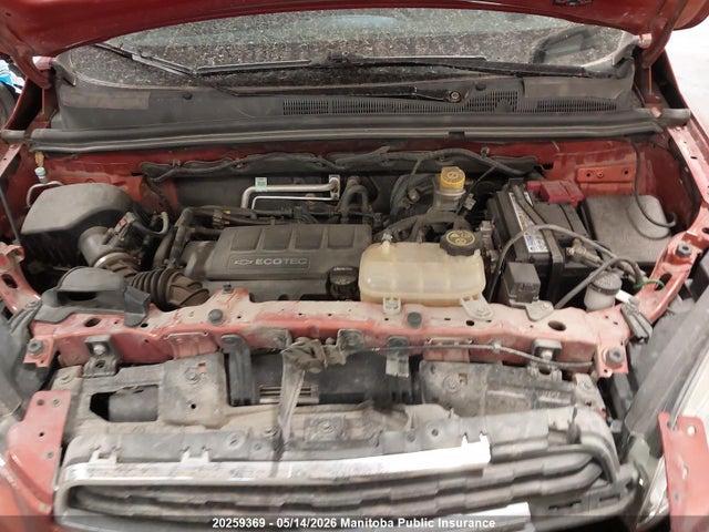 2015 Chevrolet Trax Lt მანქანა იყიდება აუქციონზე, vin: 3GNCJRSB2FL160266, აუქციონის ნომერი: 20259369