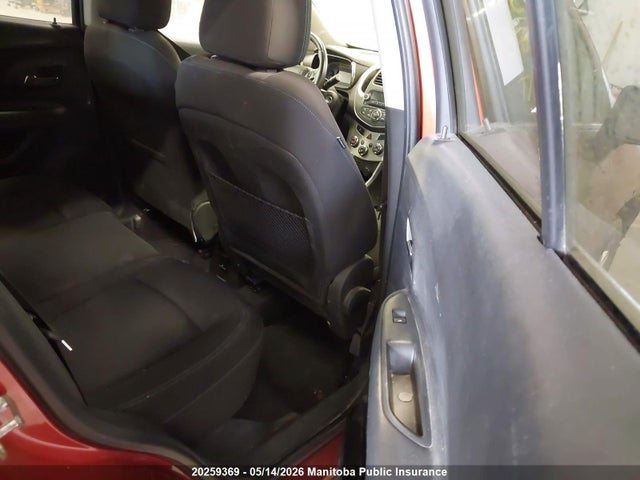 2015 Chevrolet Trax Lt მანქანა იყიდება აუქციონზე, vin: 3GNCJRSB2FL160266, აუქციონის ნომერი: 20259369