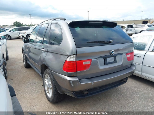 Продажа на аукционе авто 2005 Bmw X5 3.0i, vin: 5UXFA13575LU48471, номер лота: 20259381