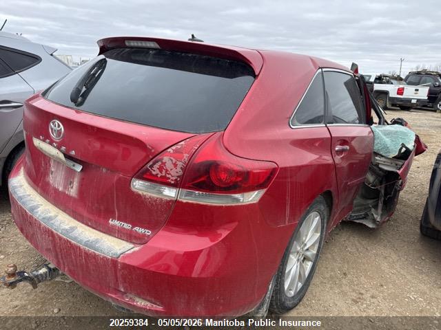 20259384 :رقم المزاد ، 4T3BA3BB6EU052385 vin ، 2014 Toyota Venza مزاد بيع