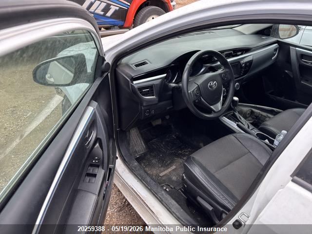 2014 Toyota Corolla S მანქანა იყიდება აუქციონზე, vin: 2T1BURHE3EC046615, აუქციონის ნომერი: 20259388