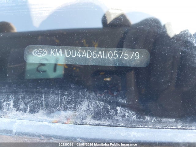2010 Hyundai Elantra Limited მანქანა იყიდება აუქციონზე, vin: KMHDU4AD6AU057579, აუქციონის ნომერი: 20259392