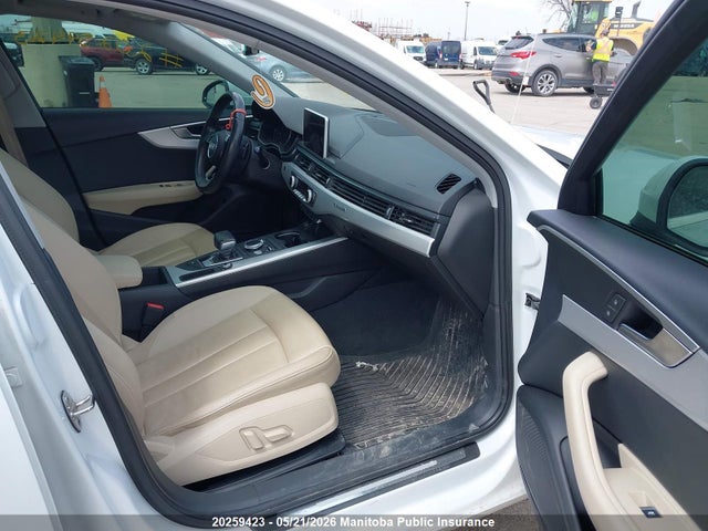20259423 :رقم المزاد ، WAUBNAF48HN066284 vin ، 2017 Audi A4 2.0t Quattro مزاد بيع