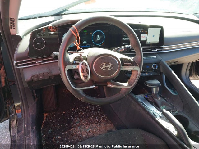 2024 Hyundai Elantra Preferred მანქანა იყიდება აუქციონზე, vin: KMHLM4DG8RU729381, აუქციონის ნომერი: 20259426