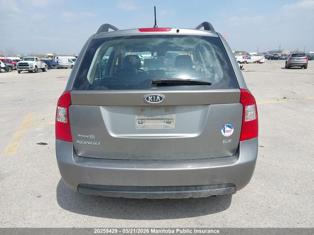 2010 Kia Rondo Ex მანქანა იყიდება აუქციონზე, vin: KNAHH8C86A7309098, აუქციონის ნომერი: 20259429