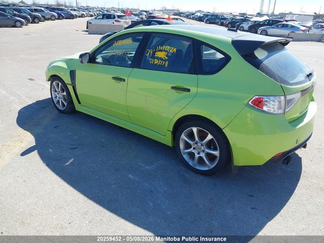 Продажа на аукционе авто 2009 Subaru Impreza Wrx Sti, vin: JF1GR89689L803778, номер лота: 20259452