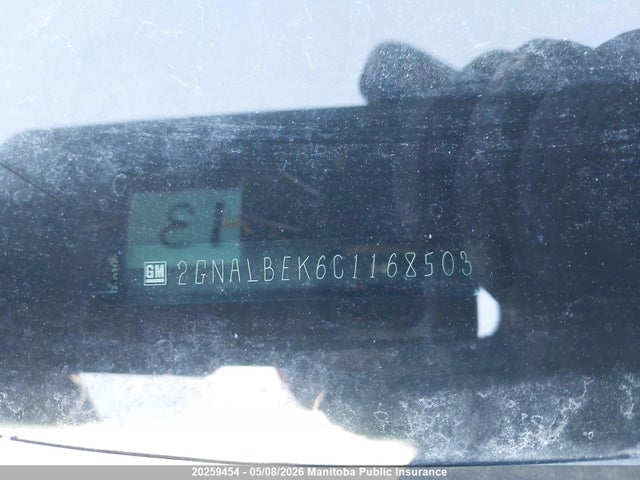 Aukcja sprzedaży 2012 Chevrolet Equinox Ls, vin: 2GNALBEK6C1168503, numer aukcji: 20259454