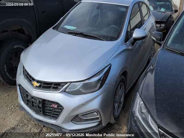 Aukcja sprzedaży 2017 Chevrolet Cruze Lt, vin: 3G1BD6SM3HS534915, numer aukcji: 20259477