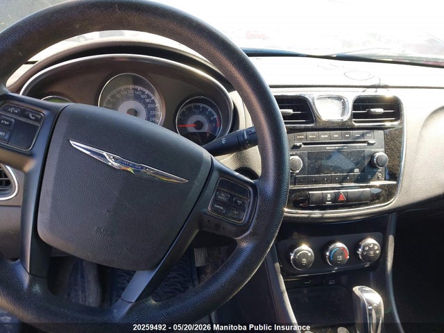 20259492 :رقم المزاد ، 1C3CCBAB0DN751595 vin ، 2013 Chrysler 200 Lx مزاد بيع