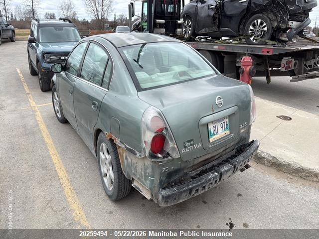 Aukcja sprzedaży 2005 Nissan Altima 2.5 S, vin: 1N4AL11D85C276487, numer aukcji: 20259494