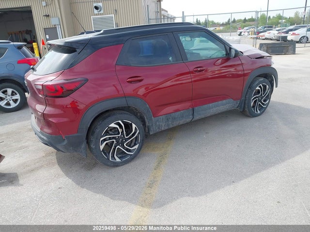 2025 Chevrolet Trailblazer Rs Turbo მანქანა იყიდება აუქციონზე, vin: KL79MUSL7SB050568, აუქციონის ნომერი: 20259498