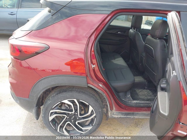 2025 Chevrolet Trailblazer Rs Turbo მანქანა იყიდება აუქციონზე, vin: KL79MUSL7SB050568, აუქციონის ნომერი: 20259498