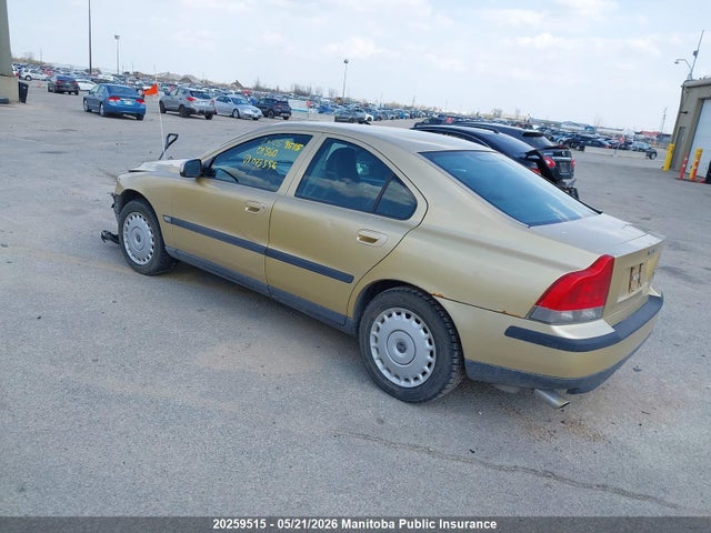 Продаж на аукціоні авто 2001 Volvo S60 T5, vin: YV1RS53D712073556, номер лоту: 20259515