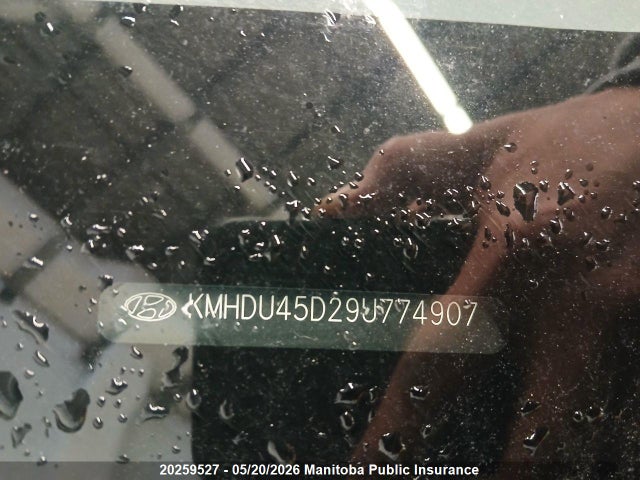Продажа на аукционе авто 2009 Hyundai Elantra Gl, vin: KMHDU45D29U774907, номер лота: 20259527