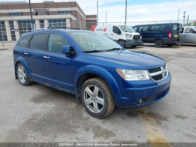 2010 Dodge Journey R/t მანქანა იყიდება აუქციონზე, vin: 3D4PH6FV8AT230132, აუქციონის ნომერი: 20259541