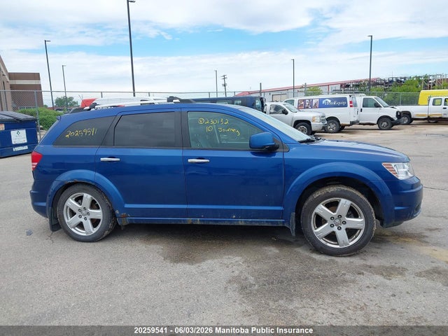 2010 Dodge Journey R/t მანქანა იყიდება აუქციონზე, vin: 3D4PH6FV8AT230132, აუქციონის ნომერი: 20259541