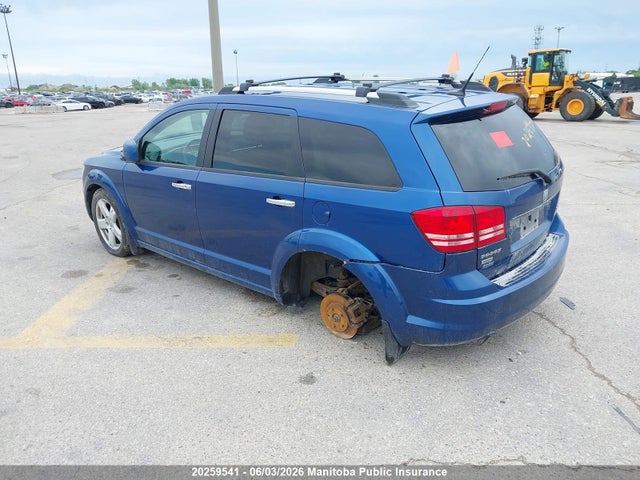 2010 Dodge Journey R/t მანქანა იყიდება აუქციონზე, vin: 3D4PH6FV8AT230132, აუქციონის ნომერი: 20259541