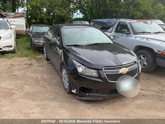 20259542 :رقم المزاد ، 1G1PC5SB1E7326253 vin ، 2014 Chevrolet Cruze Lt Turbo مزاد بيع