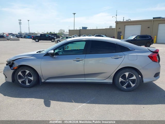 20259560 :رقم المزاد ، 2HGFC2F5XMH011610 vin ، 2021 Honda Civic Lx مزاد بيع