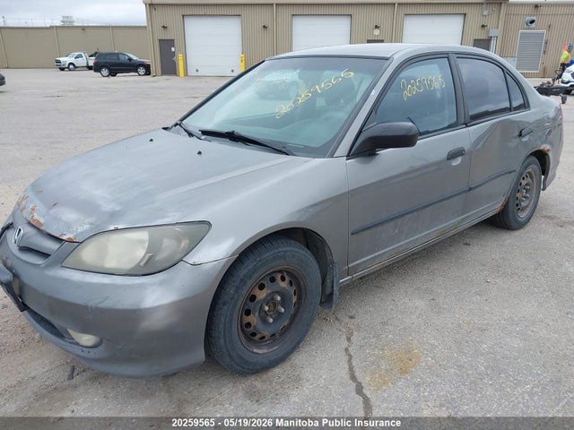 20259565 :رقم المزاد ، 2HGES16335H040102 vin ، 2005 Honda Civic Se مزاد بيع