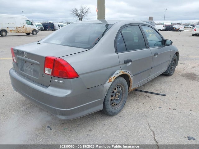 20259565 :رقم المزاد ، 2HGES16335H040102 vin ، 2005 Honda Civic Se مزاد بيع