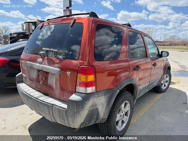 20259570 :رقم المزاد ، 1FMYU93116KA31444 vin ، 2006 Ford Escape Xlt V6 مزاد بيع