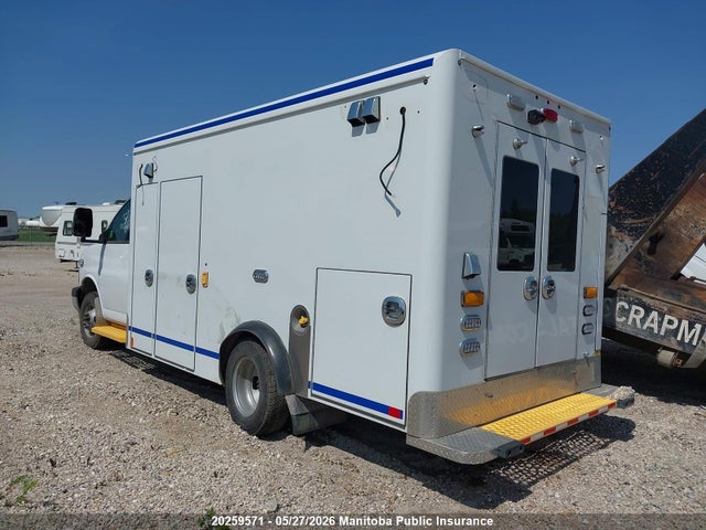 20259571 :رقم المزاد ، 1GB3GSC76P1182258 vin ، 2023 Chevrolet Express 3500 Cargo Van مزاد بيع