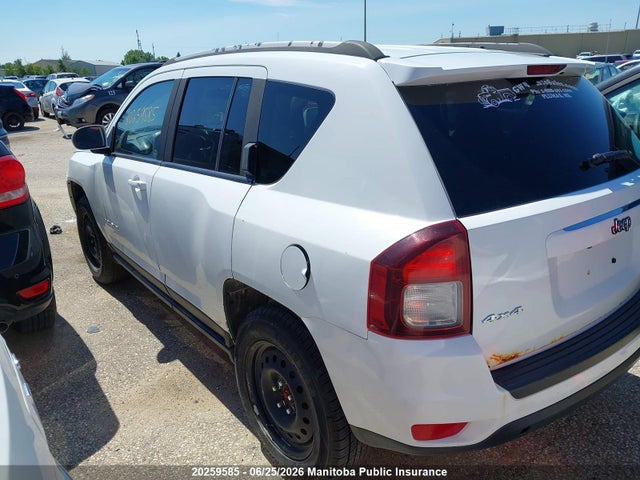 2015 Jeep Compass North მანქანა იყიდება აუქციონზე, vin: 1C4NJDAB8FD257662, აუქციონის ნომერი: 20259585