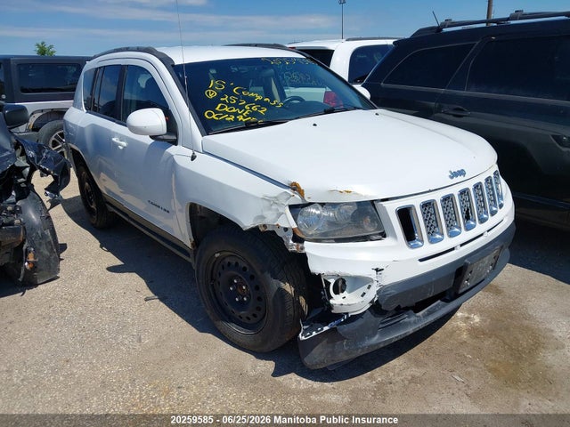 2015 Jeep Compass North მანქანა იყიდება აუქციონზე, vin: 1C4NJDAB8FD257662, აუქციონის ნომერი: 20259585