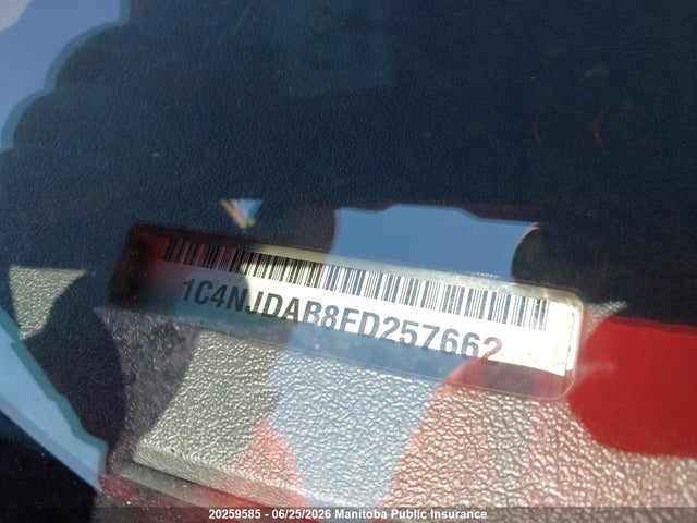 Jeep Compass North 2015 1C4NJDAB8FD257662 Image 9