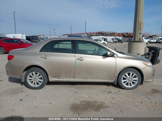 20259590 :رقم المزاد ، 2T1BU40E19C075969 vin ، 2009 Toyota Corolla Le مزاد بيع
