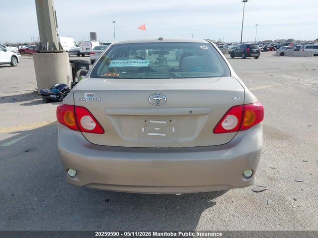 20259590 :رقم المزاد ، 2T1BU40E19C075969 vin ، 2009 Toyota Corolla Le مزاد بيع