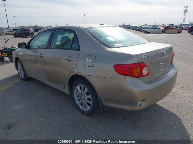 20259590 :رقم المزاد ، 2T1BU40E19C075969 vin ، 2009 Toyota Corolla Le مزاد بيع