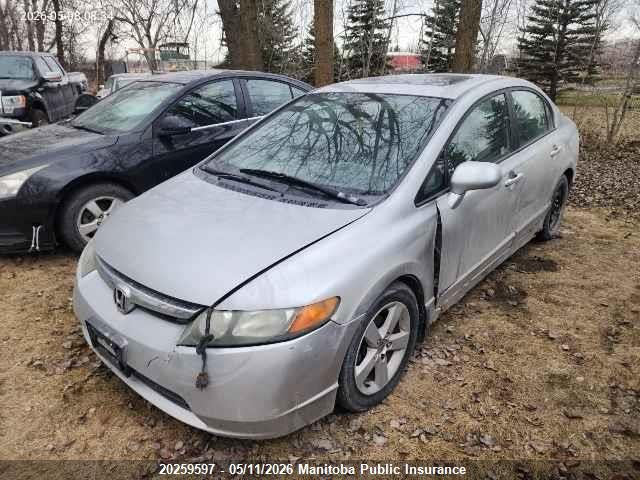Aukcja sprzedaży 2008 Honda Civic Ex-l, vin: 2HGFA15928H030260, numer aukcji: 20259597