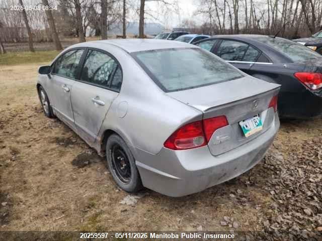 Aukcja sprzedaży 2008 Honda Civic Ex-l, vin: 2HGFA15928H030260, numer aukcji: 20259597