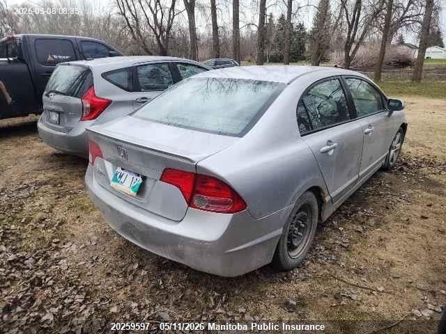 Aukcja sprzedaży 2008 Honda Civic Ex-l, vin: 2HGFA15928H030260, numer aukcji: 20259597