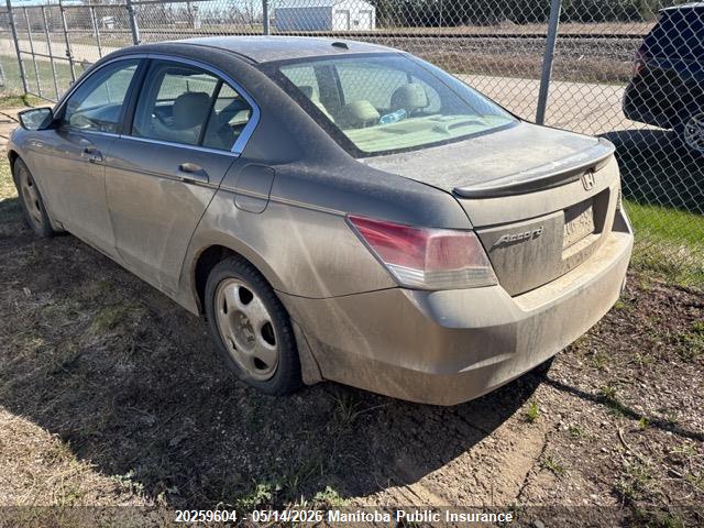 Продажа на аукционе авто 2008 Honda Accord Ex-l, vin: 1HGCP26838A803796, номер лота: 20259604