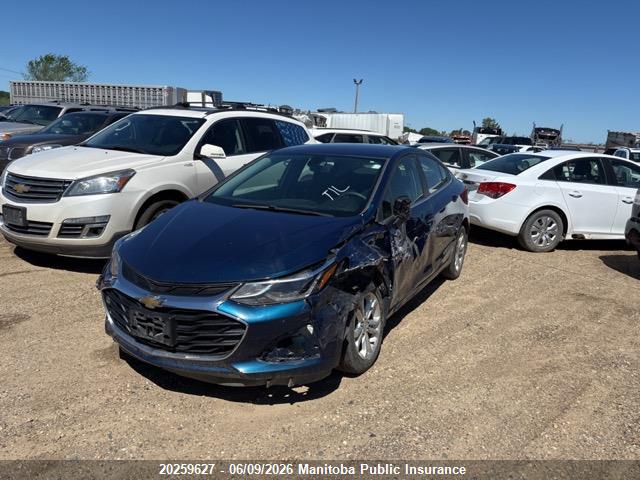 2019 Chevrolet Cruze Lt მანქანა იყიდება აუქციონზე, vin: 1G1BE5SM2K7112616, აუქციონის ნომერი: 20259627