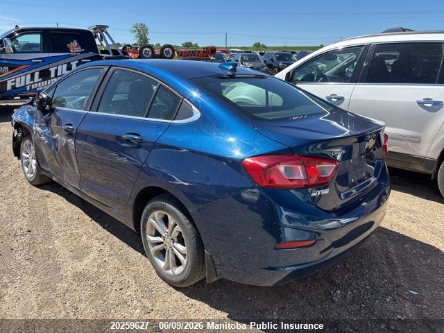 2019 Chevrolet Cruze Lt მანქანა იყიდება აუქციონზე, vin: 1G1BE5SM2K7112616, აუქციონის ნომერი: 20259627