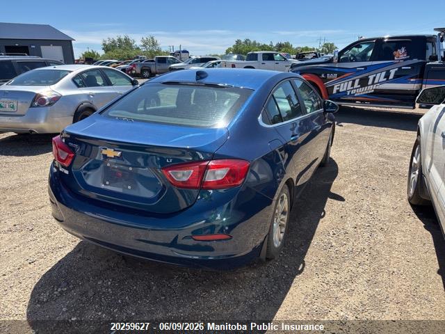 2019 Chevrolet Cruze Lt მანქანა იყიდება აუქციონზე, vin: 1G1BE5SM2K7112616, აუქციონის ნომერი: 20259627