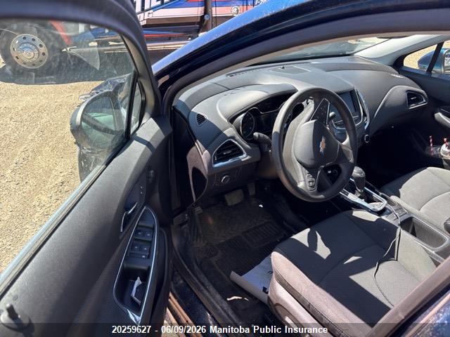 2019 Chevrolet Cruze Lt მანქანა იყიდება აუქციონზე, vin: 1G1BE5SM2K7112616, აუქციონის ნომერი: 20259627