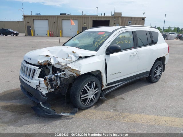 2011 Jeep Compass North მანქანა იყიდება აუქციონზე, vin: 1J4NF4FB7BD201503, აუქციონის ნომერი: 20259630